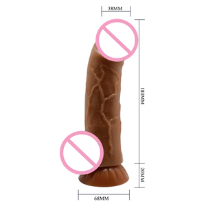 Dildo realistico all'ingrosso con forte ventosa per Vagina e clitoride gioco anale per adulti per donne o coppie - Product Image 5
