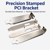 Support de châssis métallique anti-poussière OEM ODM personnalisé pour carte son DVI, cache de fente d'extension IO et support PCI pour boîtier d'ordinateur