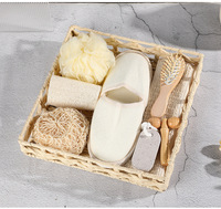 Vente en gros, prix de gros, panier en bois SPA, coffrets cadeaux de bain en bois