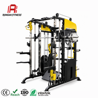 Machine Smith multifonctionnelle sur mesure pour entraînement de force, équipement complet de fitness et rack de squat pour salle de sport