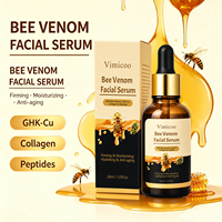 Sérum Visage au Venin d'Abeille Marque Blanche Peptides de Collagène Anti-âge Hydratant Raffermissant Biologique Pour Tous Types de Peau Produit Cosmétique de Beauté