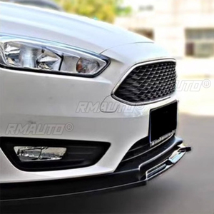 สำหรับฟอร์ด โฟกัส MK3.5 รุ่นมาตรฐาน ปี 2015-2018 ชุดแต่งกันชนหน้า สปลิตเตอร์ดิฟฟิวเซอร์ ชุดแต่งตัวถังรถยนต์ ฝาครอบป้องกันกันชน อุปกรณ์เสริม - Product Image 4