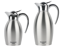 Hocomaid 83210S Jarra Térmica de Acero Inoxidable 304, 138x325mm, Garantía de 5 Años, LFGB, 0.6kg, para Hoteles y Reuniones