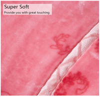 Couverture Raschel pour bébé vison royal 100% polyester super doux de classe mondiale pour le salon