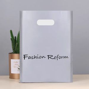 Sacchetti Personalizzati Riciclabili con Logo, Borse per la Spesa in Plastica Riciclabile - Product Image 3