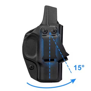ซองปืน <span class=keywords><strong>Kydex</strong></span> แบบปลดเร็ว ดีไซน์ใหม่ ขายส่ง อุปกรณ์เสริมซองปืนพก โพลีเมอร์สีดำ - Product Image 4