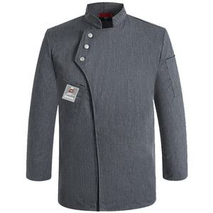 Giacche da Chef a Maniche Lunghe Autunno Inverno <span class=keywords><strong>per</strong></span> Uomo e Donna in Twill, <span class=keywords><strong>Divisa</strong></span> da Lavoro <span class=keywords><strong>per</strong></span> Ristorante e Bar <span class=keywords><strong>per</strong></span> Personale di <span class=keywords><strong>Cucina</strong></span>, Cottura e Pasticceria - Product Image 1