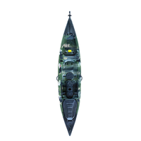 2021 Nouvelle tendance Outdoor Kayak Plastic Canoe Outrigger