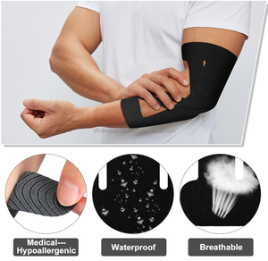 <span class=keywords><strong>Cinta</strong></span> de Soporte para <span class=keywords><strong>Codo</strong></span> para Tenis, Baloncesto, Correr, Crossfit, <span class=keywords><strong>Cinta</strong></span> de Kinesiología Precortada, Prevención de Lesiones Deportivas, de Fábrica - Product Image 6