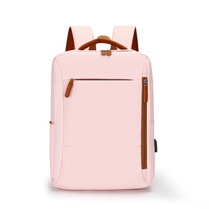 Men Women Middle School Students Fashionable Waterproof Oxford Cross-Border <b>Work</b> Travel Backpack Portable Computer <b>Bag</b> Zipper - Product Image 6