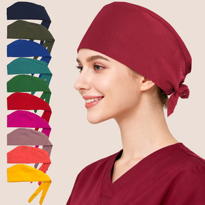 Cappello Medico Personalizzato in Tinta Unita per Dentisti, Infermieri, Veterinari, Traspirante con Bottoni - Product Image 4