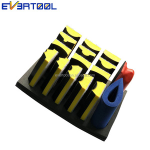 Kit de tampons de polissage convexes et concaves EVERTOOL, bloc de meulage manuel, 16 pièces, kits de tampons de ponçage en PU - Product Image 6