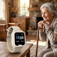 Montre connectée 4G pour personnes âgées, détection de chute, dispositif portable pour la santé, traceur GPS intelligent, localisateur EV06, montre de sécurité pour personnes âgées