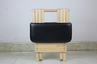 ROARFIT-Tabouret de Yoga Pilates en Bois d'Érable, Portable, Pliant, Doux, pour Exercice Durable
