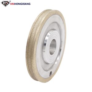 Meule diamantée en PE à bord rond <span class=keywords><strong>de</strong></span> haute qualité, meule diamantée pour le polissage des bords <span class=keywords><strong>de</strong></span> verre, meule diamantée pour machine à chanfreiner le verre - Product Image 1