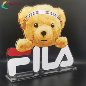 Standee en acrylique de haute qualité, créatif, en plastique, avec impression UV du logo, grand format, dessin animé, mignon, personnalisé - Product Image 5