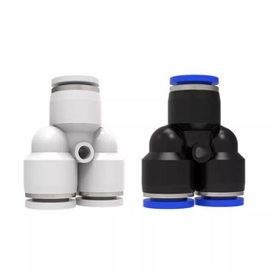 DDE Dade Pneumatics PY Three-Way <b>Quick</b> <b>Connector</b> Plastic Air Hose Fitting High Pressure Resistant For Manufacturing - Product Image 1