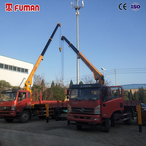 מנופי משאית טלסקופיים 5 טון רבי מכר, מנוף הידראולי המותקן על משאית עם יעילות גבוהה ויכולת הרמה חזקה - Product Image 4