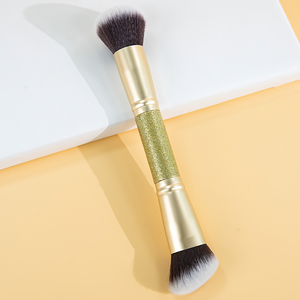 Nuevo diseño, crema de base <span class=keywords><strong>verde</strong></span>, corrector, herramienta cosmética de dos extremos, brocha de maquillaje grande y esponjosa de doble cara - Product Image 6