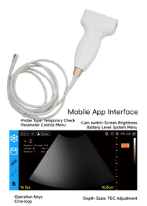 ECI-300S xách tay có thể nhìn thấy lợn backfat Máy quét dê backfat Detector mắt cơ bắp Dụng cụ đo siêu âm DOPPLER Máy quét siêu âm - Product Image 4