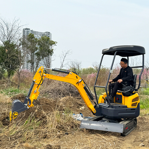 รถขุดขนาดเล็ก 1.5 ตัน เครื่องยนต์ 5 สูบ ประสิทธิภาพสูง รถขุดตีนตะขาบขนาดเล็ก เครื่องจักรไฮดรอลิก ขายรถขุด - Product Image 3