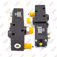 Vannes de basculement hydrauliques FLYBY avec système de ralentissement en fonte nodulaire et aluminium pour système de benne basculante de camion