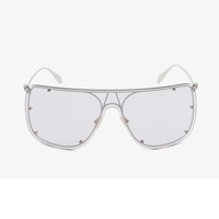 Nouvelles lunettes de soleil TFB ovales monobloc à double pont en métal, protection UV400, coupe-vent, unisexe, grande monture, pour usage extérieur