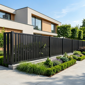 现代1.5m高铝合金安全围栏定制尺寸环保粉末涂层防攀爬防锈防水房屋 - Product Image 2