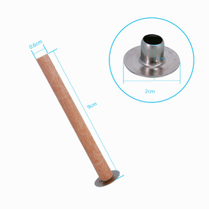 WHOLESALE Eco-Friendly Wooden Wick for <b>Candle</b> Making & DIY <b>Set</b> Customized Size Smokeless Crackling Long Burning - Product Image 1