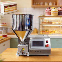 Machine de remplissage semi-automatique ZD200-F à double mode haute efficacité, puissance 1000W, pour le remplissage de pralines, biscuits moelleux et chocolat