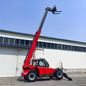 Carretilla elevadora telescópica 3 toneladas <span class=keywords><strong>4</strong></span> toneladas 5 toneladas Carretilla elevadora telescópica con 17 18 metros de altura de elevación - Product Image 4