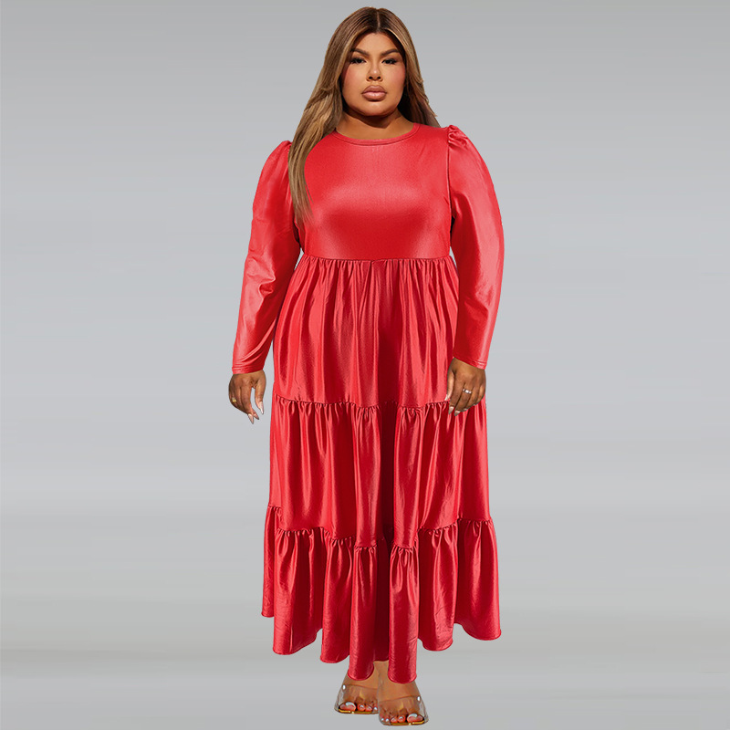 red leather dress mini VIXEN DRESS / SIMPLY RED main image 1