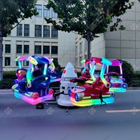 Centre commercial attrayant/divertissement de fête manèges rotatifs électriques carrousel pour enfants sur le thème