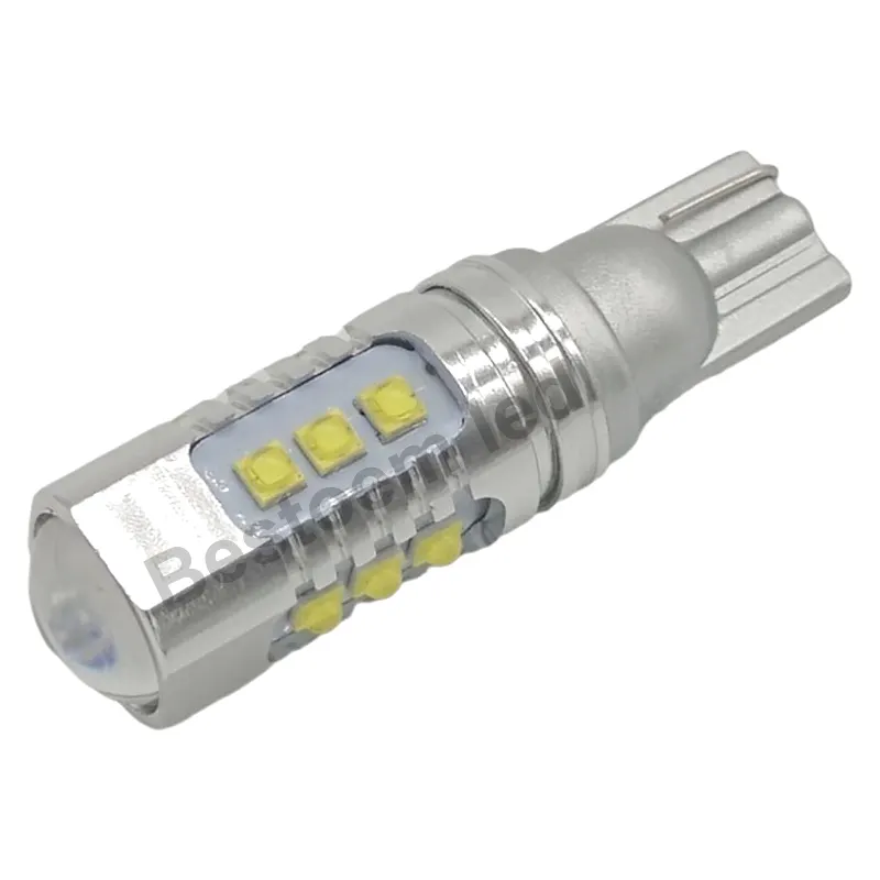 LEDライト12V 24V LED T10 501 T15 ba9s bax9sウォームホワイトハイパワー30W 50W