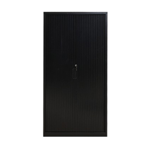 ตู้เก็บเอกสารเหล็กแบบม้วนเก็บได้ 2 บาน สีดำทันสมัย ลดราคาพิเศษ - Product Image 2