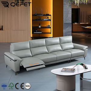 Sofá Reclinable Eléctrico Moderno y Minimalista para Sala de Estar con Puerto USB para Descanso Familiar - Product Image 1