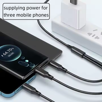 Cable de Viaje Multifuncional 3 en 1, 3A, 1.2m, Trenzado de Nailon, 4 Colores, Micro USB Tipo-C