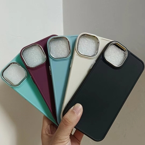 Étuis de téléphone portable TPU électrolytique couleur bonbon pour <span class=keywords><strong>Iphone</strong></span> 15 Pro Max avec couverture de pare-chocs antichoc Slim Fit pour <span class=keywords><strong>Iphone</strong></span> 13 14 - Product Image 3