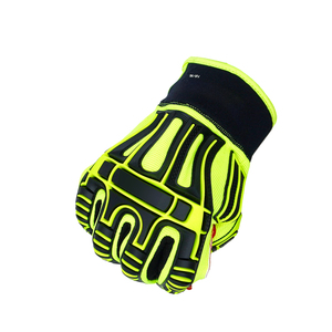 Gants de sécurité résistants aux chocs et aux coupures pour les travaux de construction de champs pétrolifères à usage industriel vente en gros - Product Image 3
