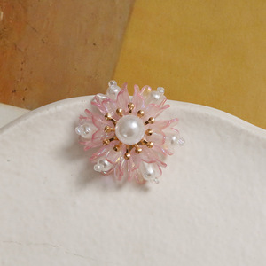 Perles en verre en gros, breloques fleurs <span class=keywords><strong>muguet</strong></span> pour la fabrication de pinces à cheveux perlées faites main et fournitures de bijoux DIY - Product Image 6