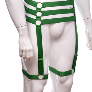 Harnais en Polyester Pastel <span class=keywords><strong>pour</strong></span> garçon gay, haut, <span class=keywords><strong>bas</strong></span>, taille, jambes, Bondage, Lingerie, ceinture à bretelles, fête érotique, 2021 - Product Image 3