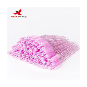 50 pièces de micro-brosses jetables en cristal pour cils, applicateur, extension, spoolie, nettoyage, brosse à lèvres, micro-brosse à cils en cristal, écouvillon - Product Image 4
