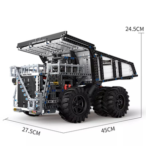 Mould King 13170 2005/Piezas Rompecabezas 29699 Liebherr Terex T284 Excavadora Minera Camión Volquete Coche Bloques de Construcción Ladrillos Juguetes MOC Juguete - Product Image 4