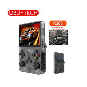 Consola <span class=keywords><strong>de</strong></span> Videojuegos Retro Original CC R36S con Chip Dual Ram, 64GB, Portátil, Sistema Linux, Mini Consola <span class=keywords><strong>de</strong></span> <span class=keywords><strong>Juegos</strong></span> - Product Image 1