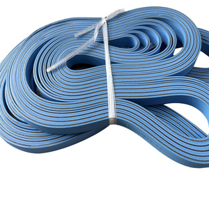 Rollo de <span class=keywords><strong>PVC</strong></span> verde de 0,5mm, 1,0mm, 100m, longitud personalizada, correa plana, empalme sin fin para cinta transportadora - Product Image 2