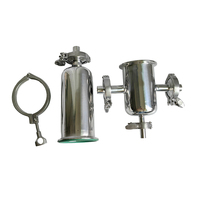 Boîtiers de filtre à gaz en acier inoxydable 316 304 pour la filtration de l'air, du gaz, du CO2, de la vapeur, et la ventilation