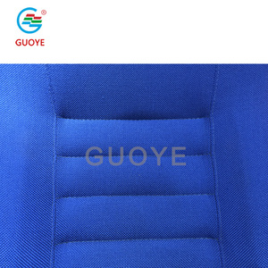 Guoye Auditorium Chair Blue Fabric With Wooden Armrests And <b>Foldable</b> <b>Table</b> For Theater Conference Use - Product Image 4