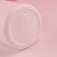 Bouteille en plastique HDPE blanche 1 Litre, savon liquide de soins personnels, lavage des mains, emballage, Lotion, pompe, distributeur, conteneur PE, bouteilles vides