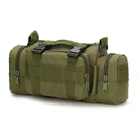 Sac banane tactique en toile de nylon imperméable 10L avec fermeture à glissière pour la randonnée et la chasse
