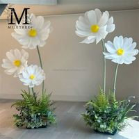 MILE mariage toile de fond d'entreprise bricolage décor géant fleur fleurit magnifique fleur de papier pour décor de fête